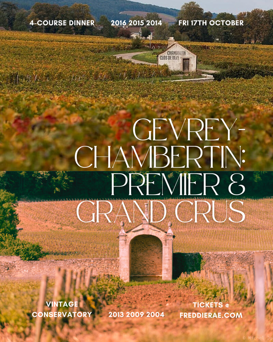 Gevrey-Chambertin: Premier & Grand Cru Dinner - 17th October 2025