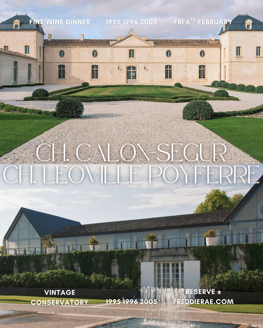 Calon Ségur vs Léoville Poyferré: Fine Wine Dinner - Friday 6th February