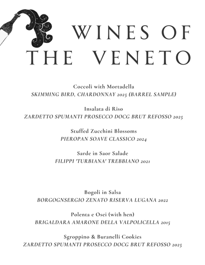 Wines of the Veneto - Sunday 26th July
