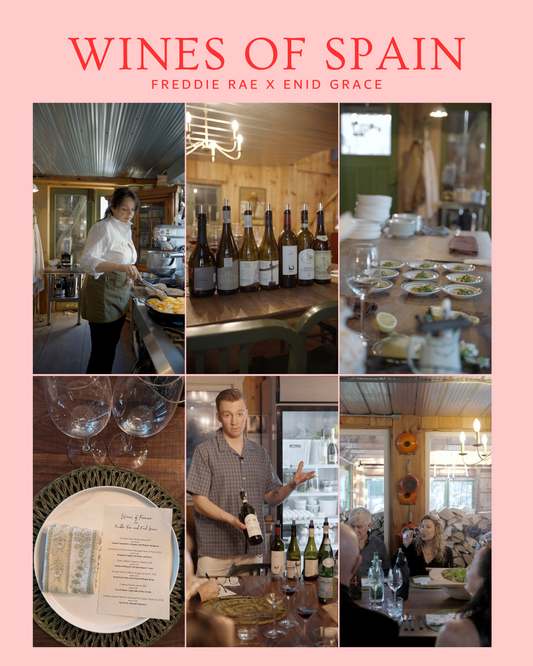 Wines of Spain Dinner with Enid Grace - Friday 14th November